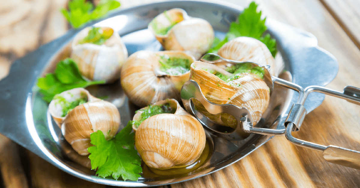 Escargots in Garlic and Parsley Butter : Recipes : Cooking Channel Recipe