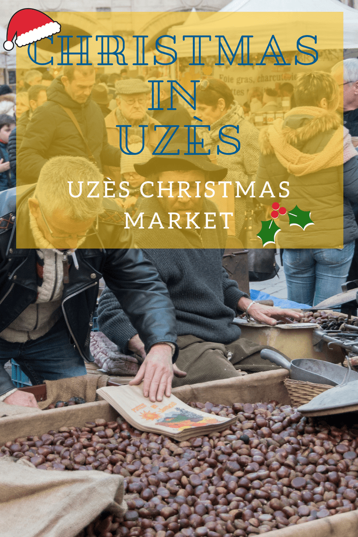 Uzes christmas market