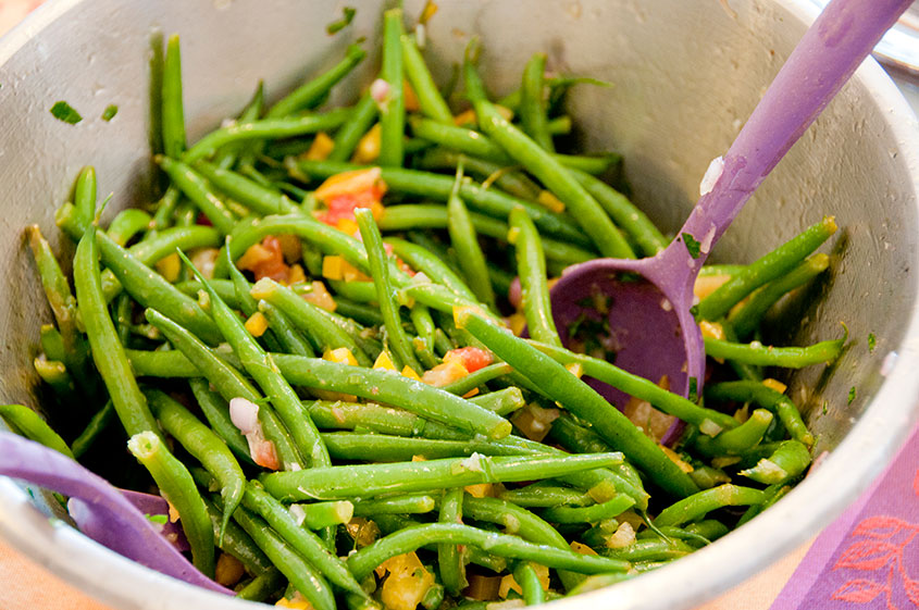 provencal green bean salad