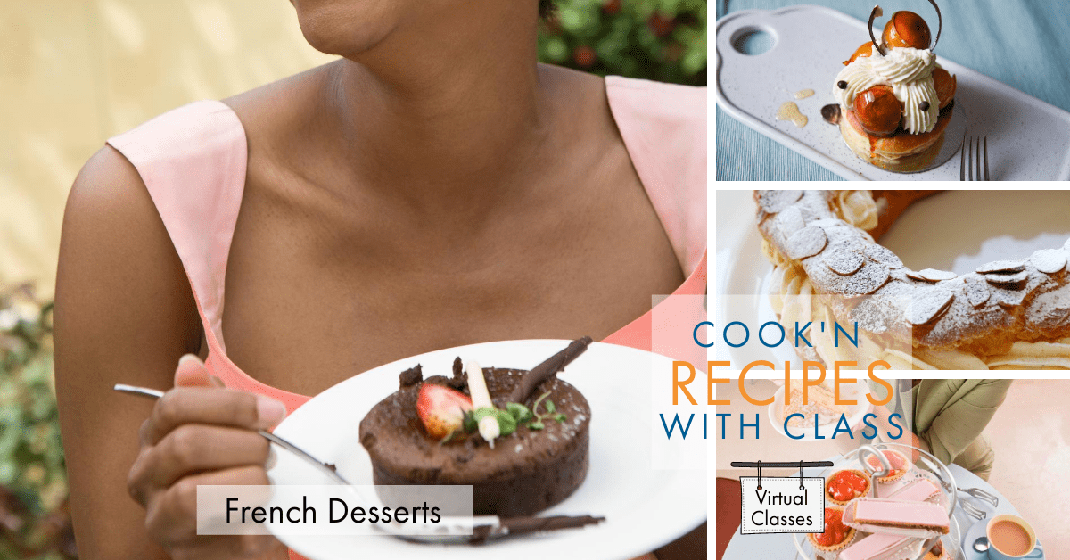 online french desserts classes