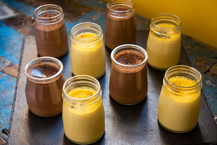 Vanilla or Chocolate Petit Pot (French pudding) - Lets Eat The World