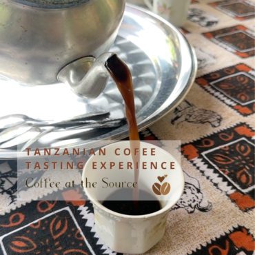 Pouring coffee into a ceramic cup