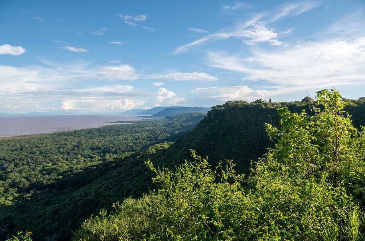 Overlooking the Ngorongoro Crater