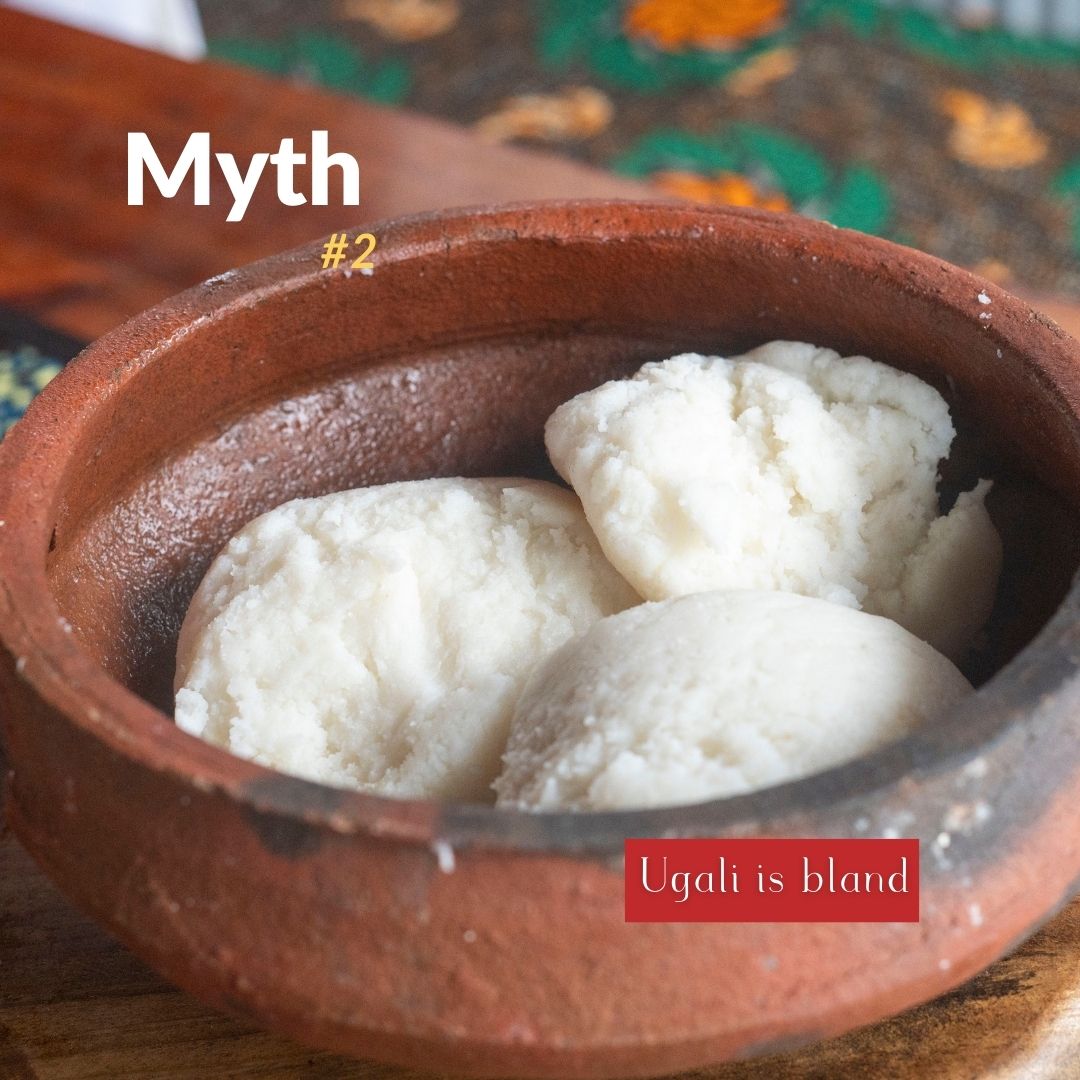 Ugali - maize based Tanzanian side dish