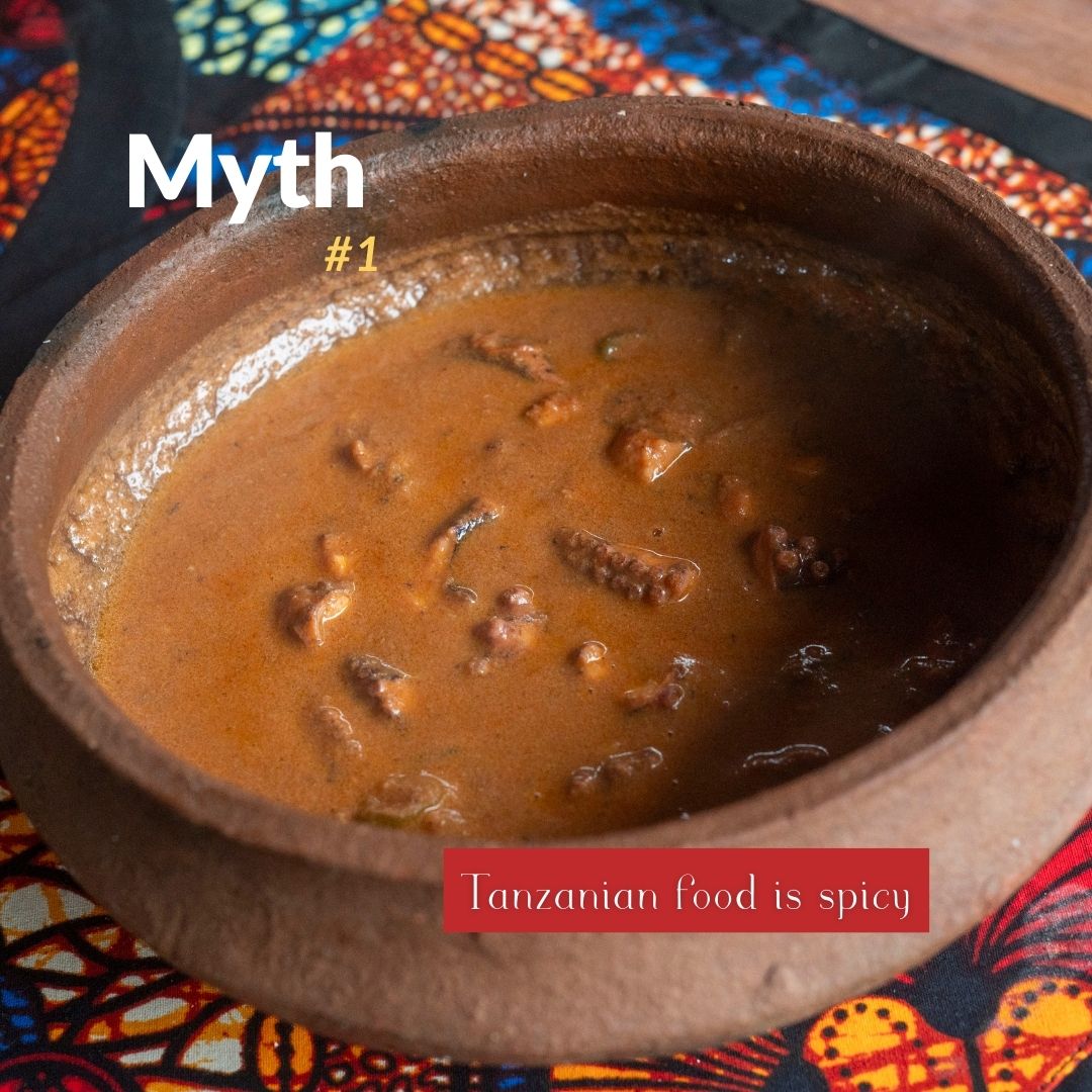 Creamy Octopus curry in a clay pot