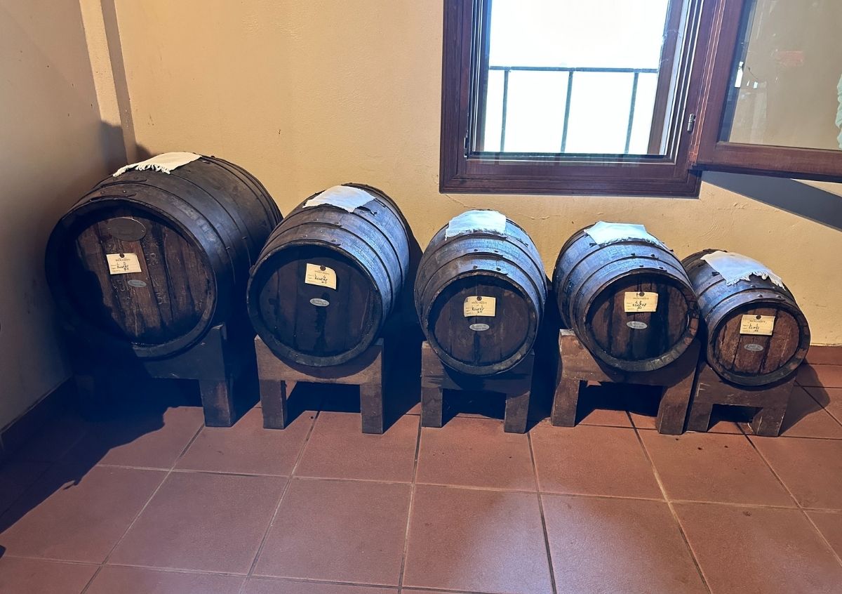 Balsamic Vinegar barrels