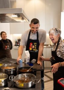 Fun in the kitchen cooking in Seville with local chef