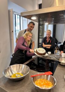Learning how to make perfect tortilla de patatas in Seville