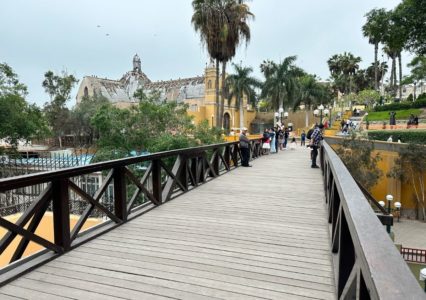 Lima Barranco Bridge of Sighs